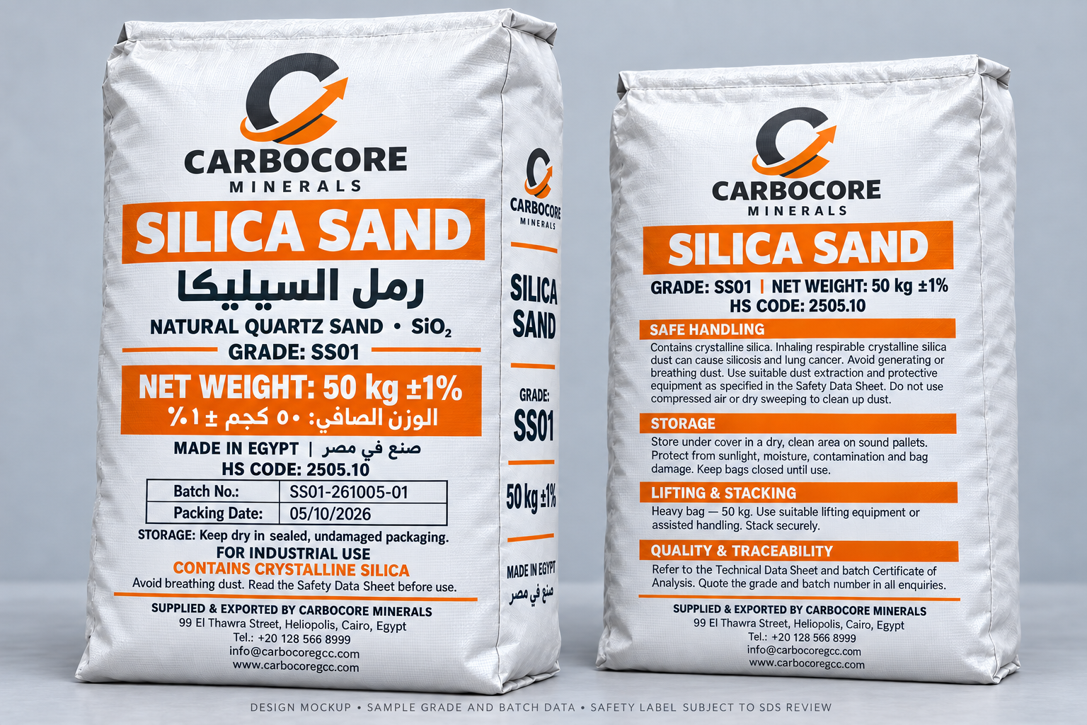 Silica Packaging Logistics 1